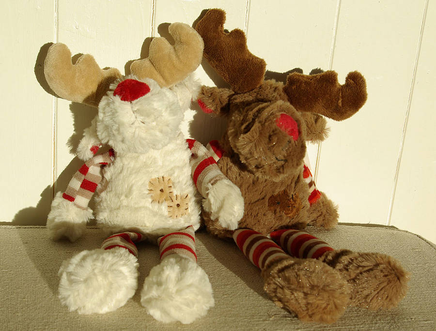 cuddly toy reindeer