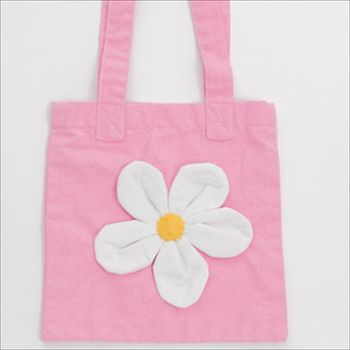 Fair Trade Daisy Mini Shopping Bag, 2 of 3