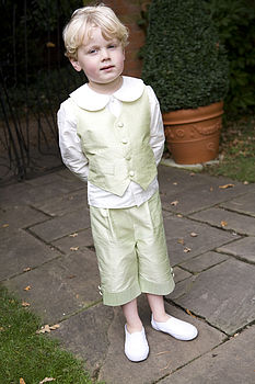 Silk Sailor Shorts For Pageboys, 2 of 3