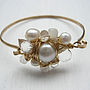 Pearl And Crystal Bracelet, thumbnail 2 of 6