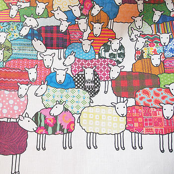 Colourful Sheep Tea Towel, 6 of 6