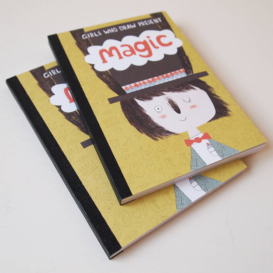 Magic Postcard Book By 'Girls Who Draw' By Mary Kilvert