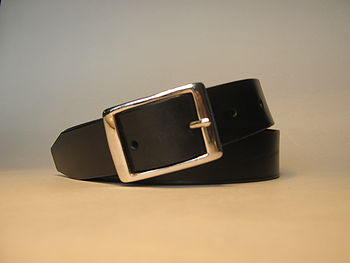 Dark Brown Leather Handmade Belt, 2 of 5
