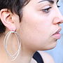 Odd Hoops Earrings, thumbnail 3 of 3