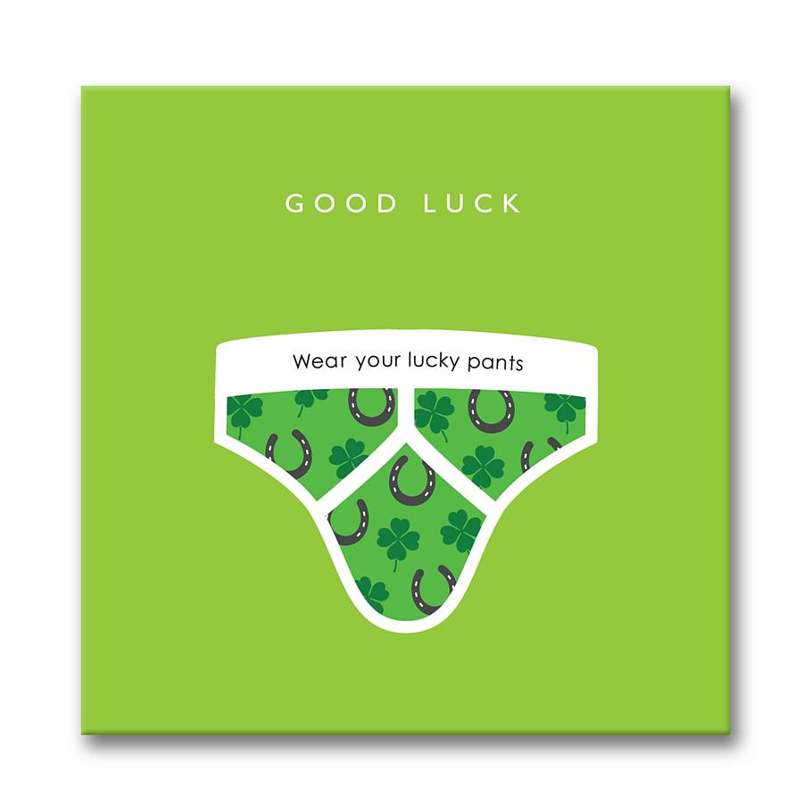 Good Luck Card Templates