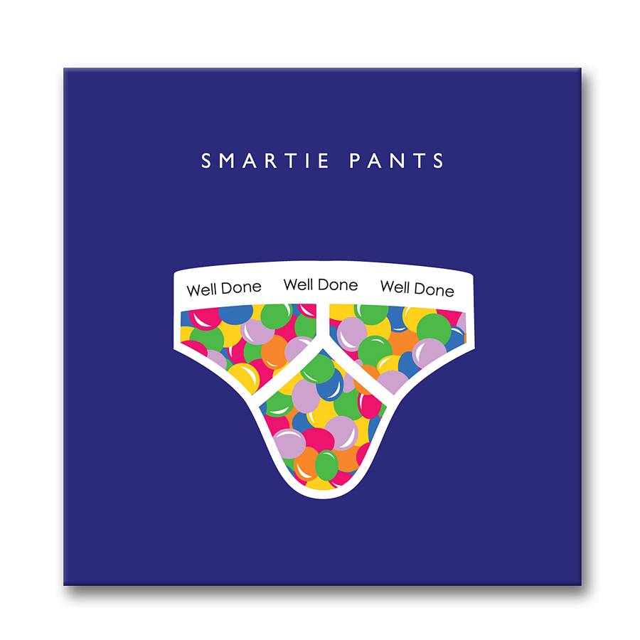 Well Done 'Smartie Pants' Card