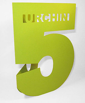 Big Number Personalised Cut Out Card, 4 of 7