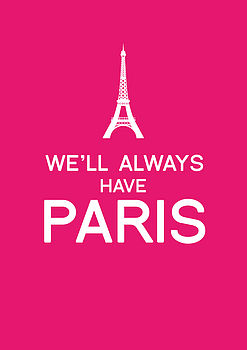 Personalised 'We'll Always Have Paris' Print, 7 of 12