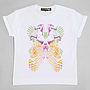 Psychedelic Animals Girl's T Shirt, thumbnail 1 of 4