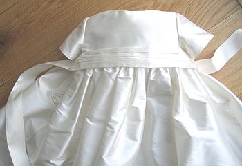 Echo Silk Christening Gown, 5 of 9