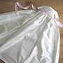 Echo Silk Christening Gown, thumbnail 3 of 9