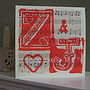 Personalised Initials Card On Vintage Music, thumbnail 6 of 6