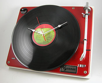 Vintage Bang And Olufsen Record Player Clock, 3 of 5