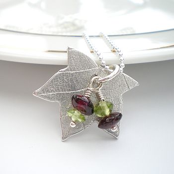 Maple Leaf Silver Pendant, 3 of 4