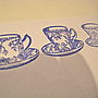 Set Of Five Handmade Teacup Notelets, thumbnail 2 of 3