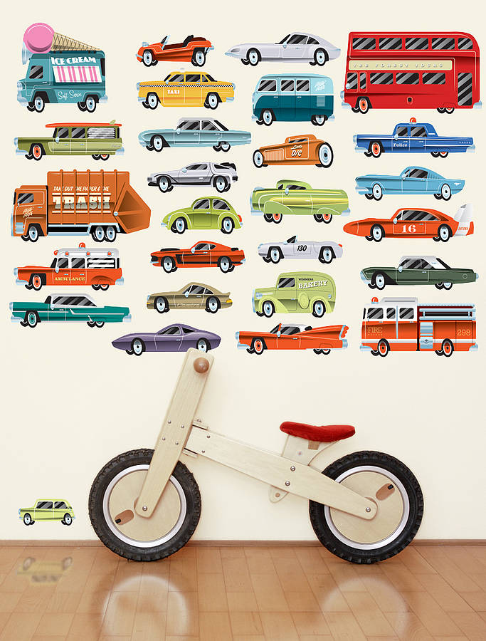 Highway Fabric Wall Stickers, 1 of 3