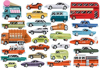 Highway Fabric Wall Stickers, 3 of 3