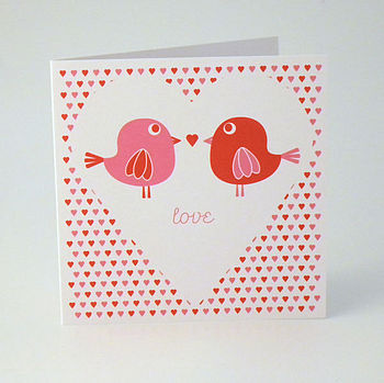 Love Valentines Anniversary Engagement Wedding Card, 3 of 3
