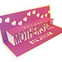 Happy Mother's Day Personalised Pop Up Card, thumbnail 3 of 3