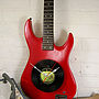 Upcycled Electric Guitar Clock, thumbnail 1 of 5