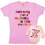 Matching Nobody Puts Mummy/Baby In The Corner T Shirts, thumbnail 1 of 3