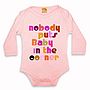 Matching Nobody Puts Mummy/Baby In The Corner T Shirts, thumbnail 2 of 3