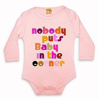 Matching Nobody Puts Mummy/Baby In The Corner T Shirts, 2 of 3