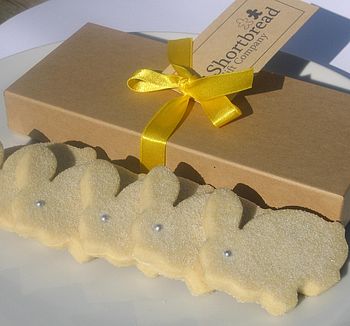 Easter Bunny Shortbread Biscuit Box, 2 of 5