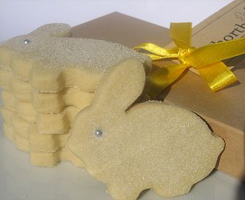 Easter Bunny Shortbread Biscuit Box, 4 of 5