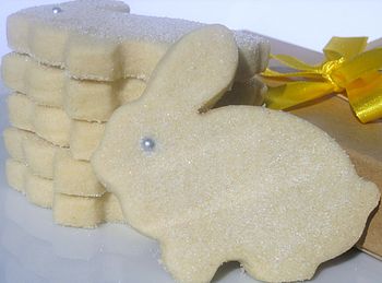Easter Bunny Shortbread Biscuit Box, 5 of 5