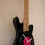 Upcycled Personalised Electric Guitar Clock, thumbnail 3 of 5