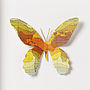 Nine Personalised Map Location Butterfly Wall Art, thumbnail 9 of 10