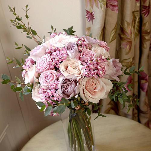 vintage inspired floral bouquet by stems by tineke