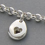 Pebble Bracelet Shiny Silver, thumbnail 3 of 5
