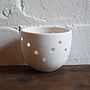 Handmade Porcelain Tea Light Holder, thumbnail 1 of 5