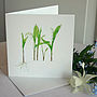 'Lily Of The Valley' Flower Card, thumbnail 3 of 5