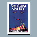 'the great gatsby' poster by the literary gift company ...