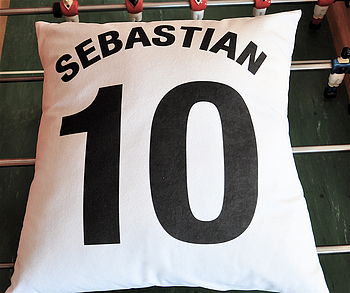 Personalised Football Cushion, 4 of 11