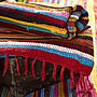 Multicoloured Recycled Rag Rug, thumbnail 6 of 9