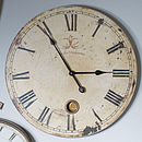 Round French Wall Clock By The Orchard | notonthehighstreet.com