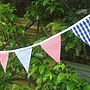 Boys Red Blue Bunting - Can Be Personalised, thumbnail 3 of 4