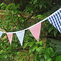 Boys Red Blue Bunting - Can Be Personalised, thumbnail 4 of 4