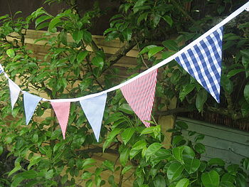 Boys Red Blue Bunting - Can Be Personalised, 4 of 4