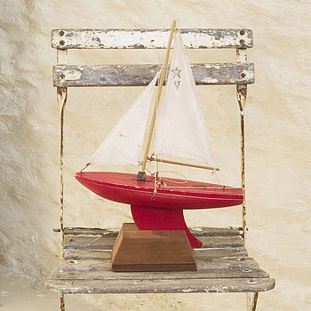 star yacht toy sailboat