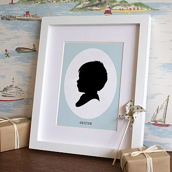 Personalised Traditional Silhouette Print, 6 of 8