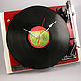 Personalised Vintage Record Player Clock, thumbnail 2 of 6