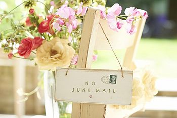 No Junk Mail Sign, 3 of 5