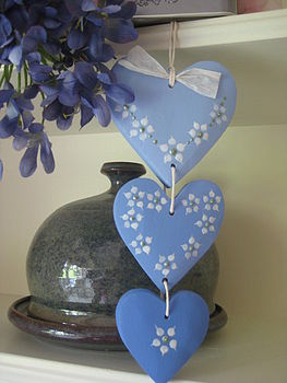Personalised Gift Hearts On A String, 2 of 6