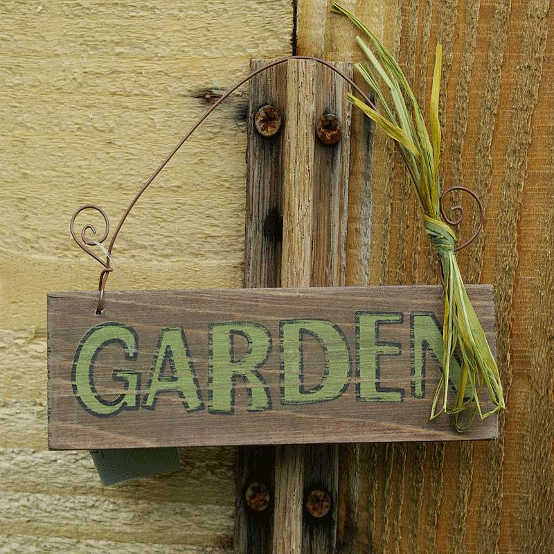 Garden Hanging Signs By Boxwood | notonthehighstreet.com