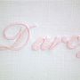 Personalised Bow Birth Embroidery, thumbnail 2 of 7